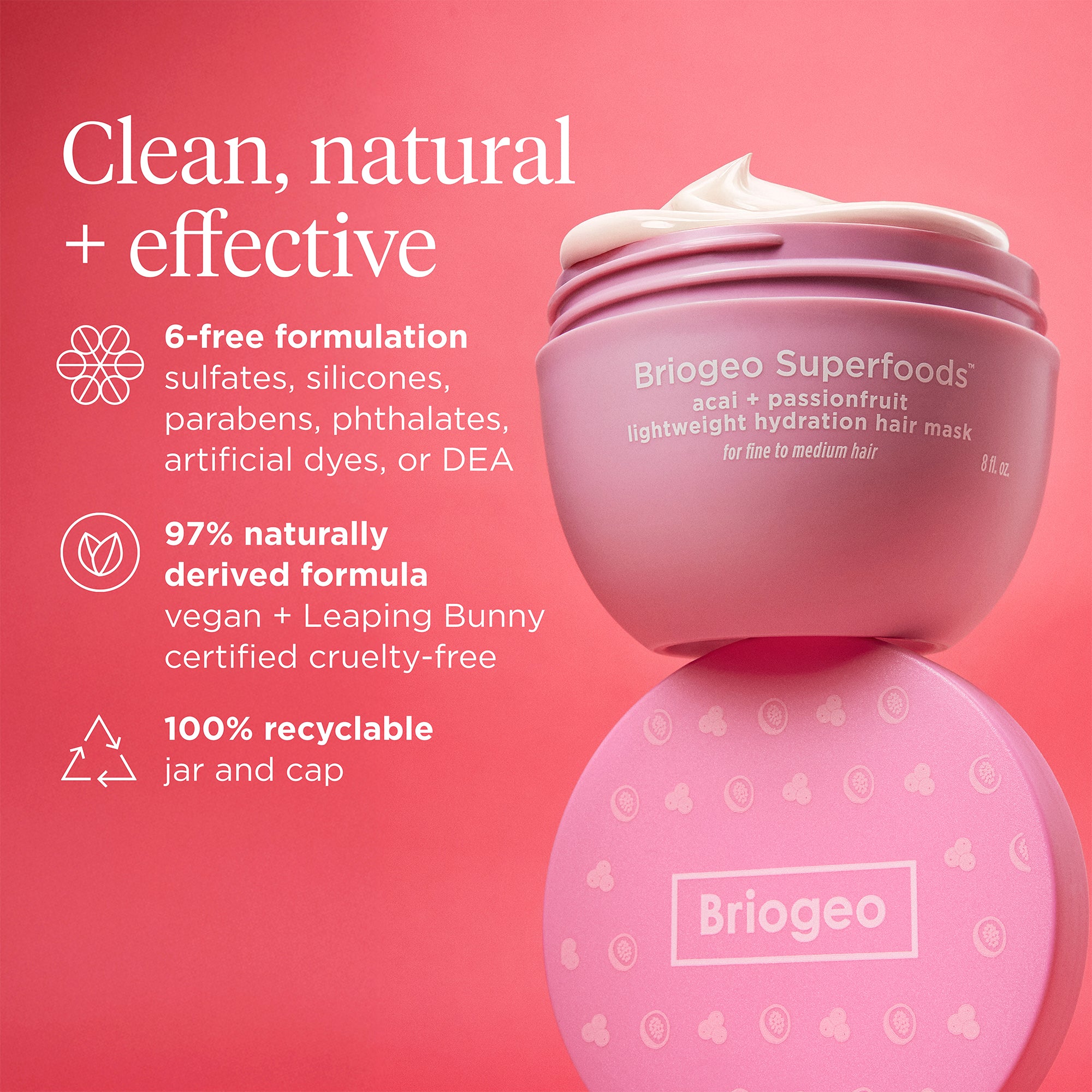 Superfoods Lightweight Hydration Hair Mask - Briogeo
